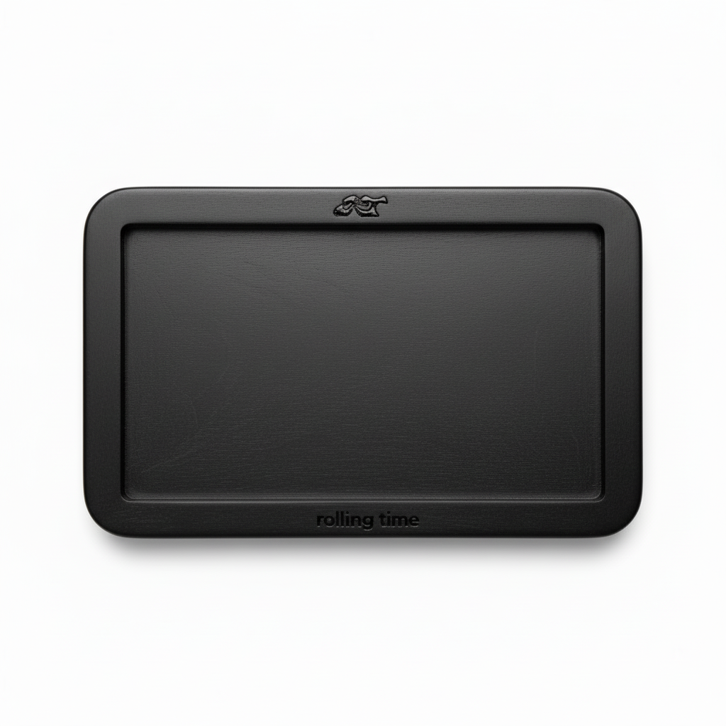 Black tray detail shot