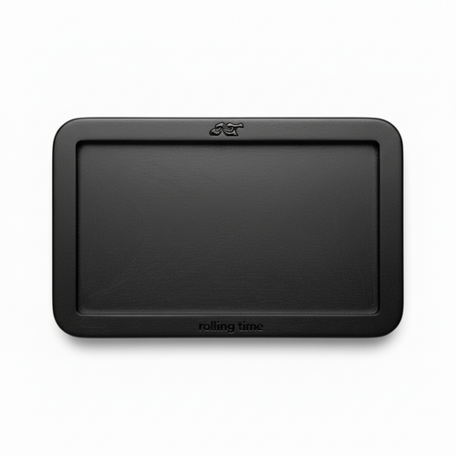 Black tray detail shot