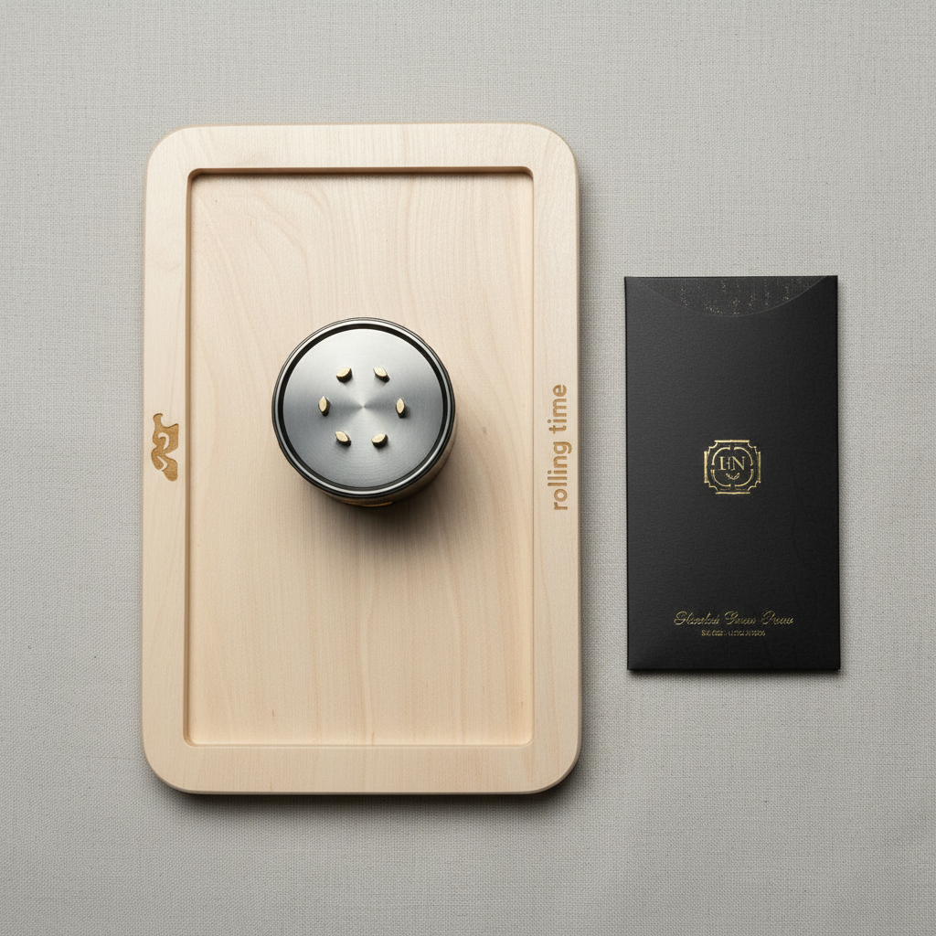 Whitewashed birch tray professional flat lay