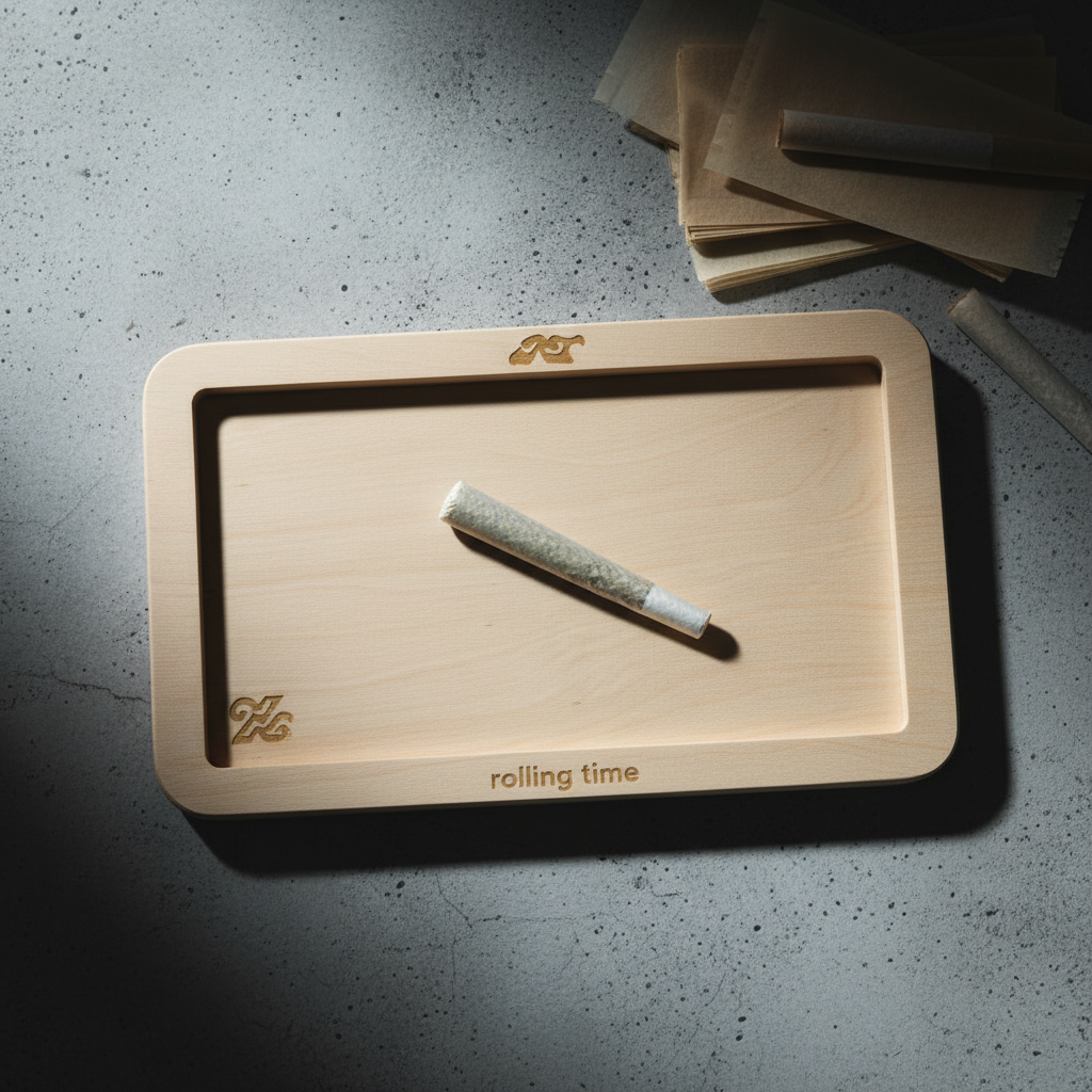 Whitewashed birch tray professional moody styling